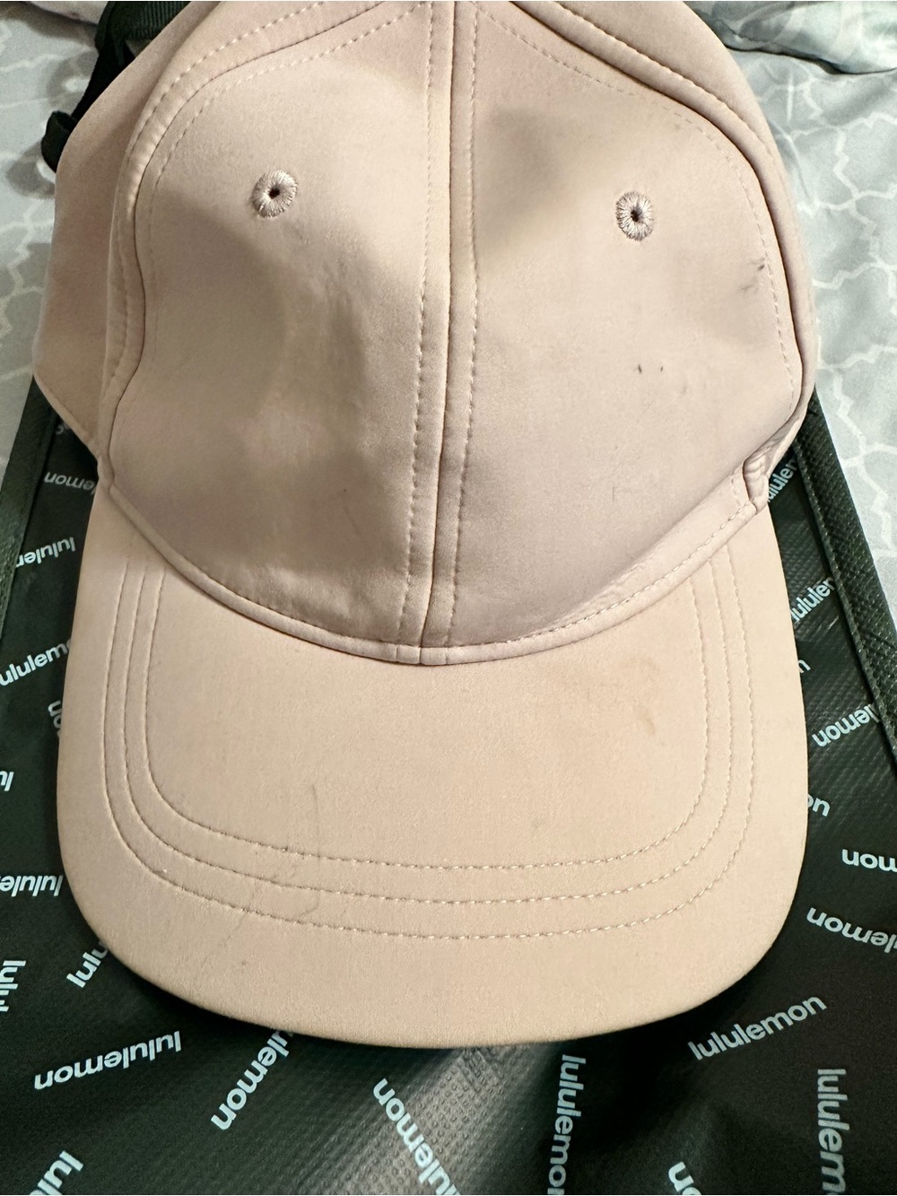 lululemon used Unisex Pink Pearl Baseball Cap